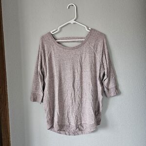 Maurices Light Pink/Purple Women's Top/Lightweight Sweater